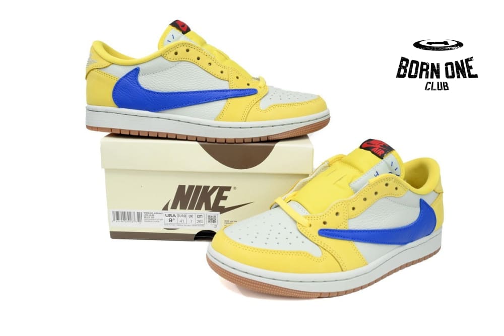 Jordan 1 Retro Low OG SP Travis Scott Canary DZ4137-700