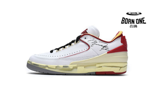 Jordan 2 Retro Low SP Off-White White Red DJ4375-106