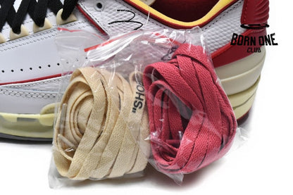 Jordan 2 Retro Low SP Off-White White Red DJ4375-106