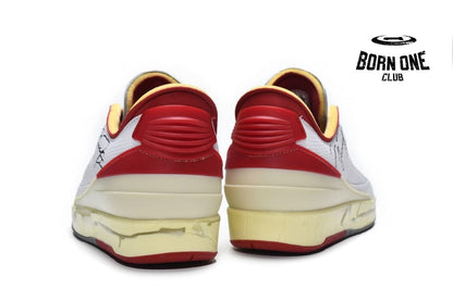 Jordan 2 Retro Low SP Off-White White Red DJ4375-106