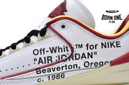 Jordan 2 Retro Low SP Off-White White Red DJ4375-106