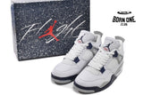 Jordan 4 Retro White Midnight Navy DH6927-140