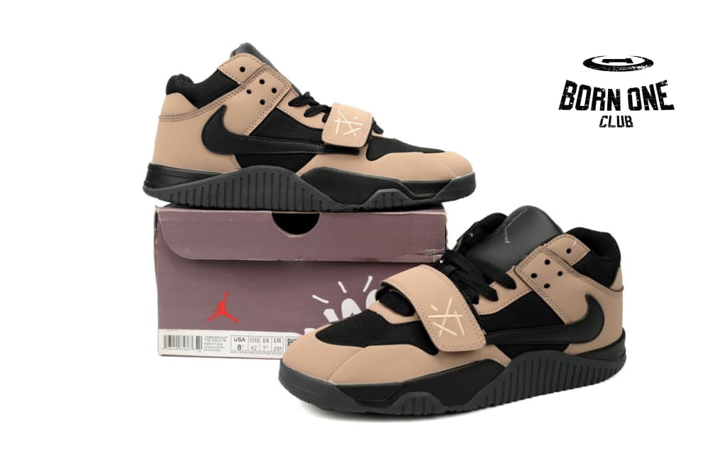 Jordan Jumpman Jack TR Travis Scott x Air Jordan Cut The Check Brown Black FZ8117-214