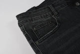 Calça Jeans Ksubi Preta Logo Branco