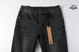 Calça Jeans Ksubi Preta Logo Branco