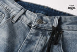 Calça Jeans Ksubi Azul Escuro Degradê Logo