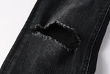 Calça Jeans Ksubi Preta Respingos de Tinta