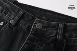 Calça Jeans Ksubi Preta Respingos de Tinta