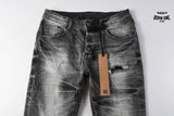 Calça Jeans Ksubi Cinza Lavada Destroyed