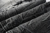 Calça Jeans Ksubi Cinza Lavada Destroyed