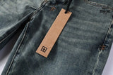 Calça Jeans Ksubi Azul Esverdeada Lavada
