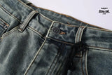 Calça Jeans Ksubi Azul Esverdeada Lavada