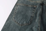 Calça Jeans Ksubi Azul Esverdeada Lavada