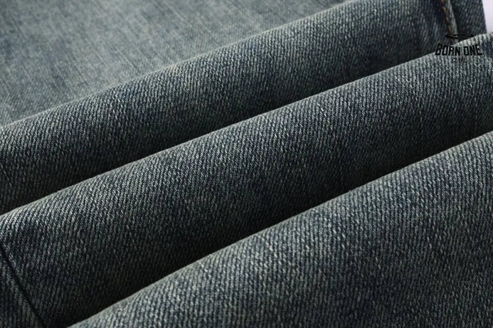 Calça Jeans Ksubi Azul Esverdeada Lavada