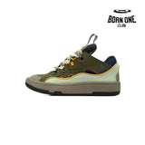 LANVIN White Ladies Brown Green