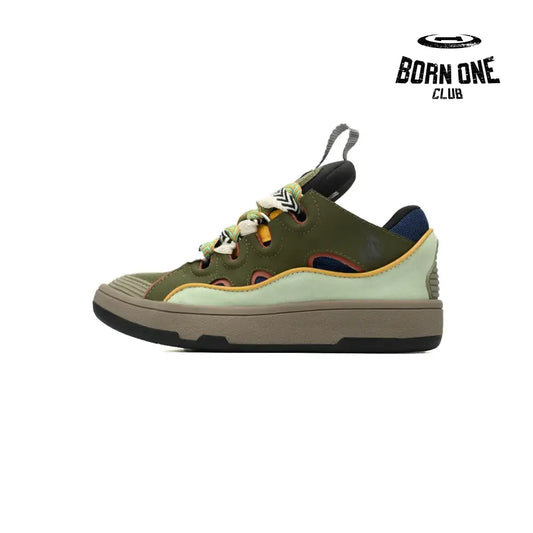 LANVIN White Ladies Brown Green