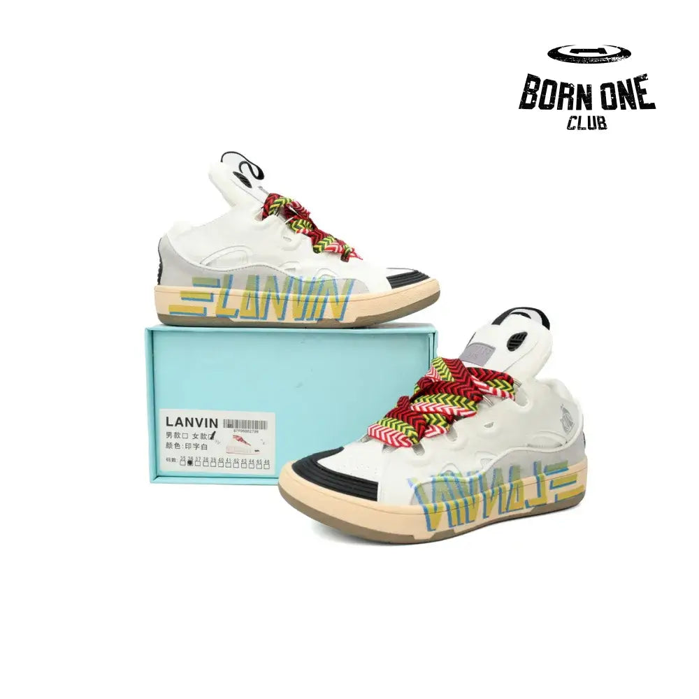 LANVIN White White Painted