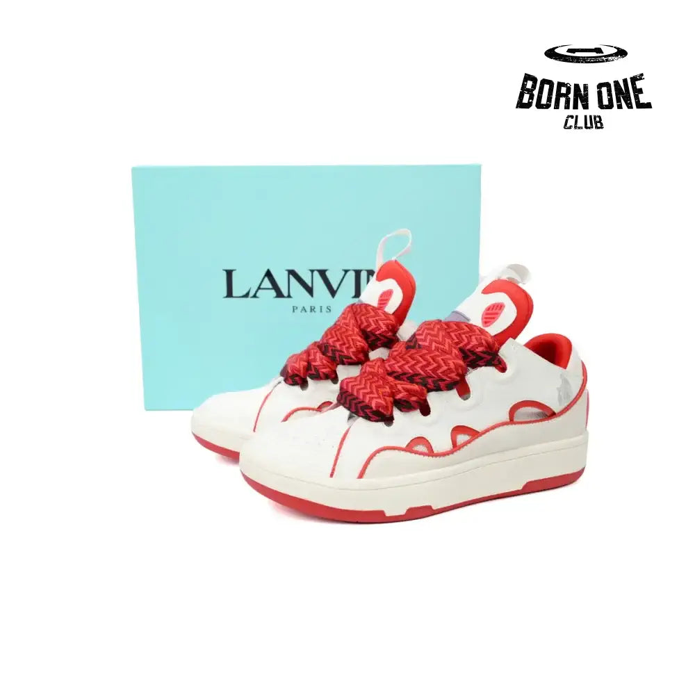 LANVIN White White Red