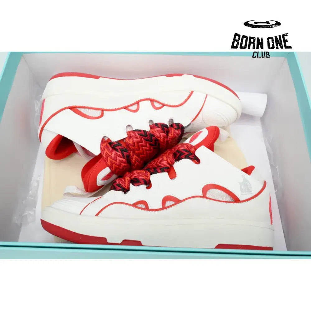 LANVIN White White Red