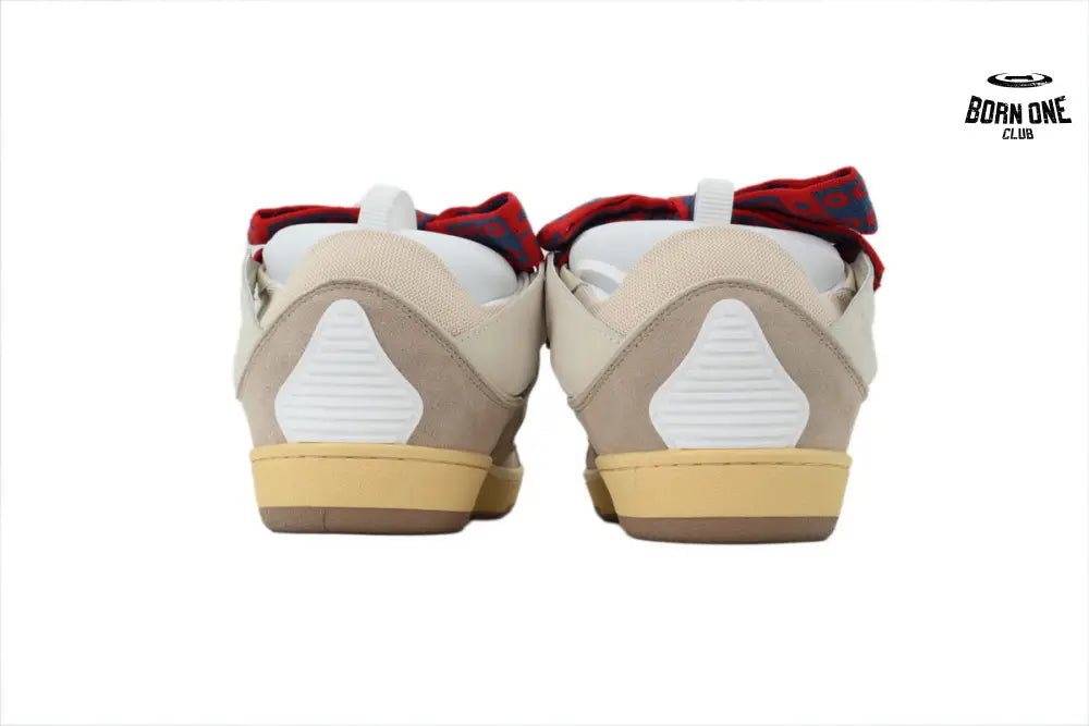 Lanvin Curb Sneakers Beige