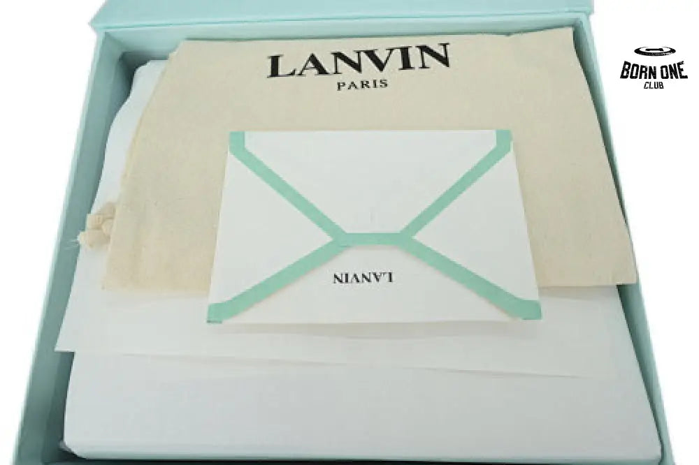 Lanvin Curb Sneakers Beige