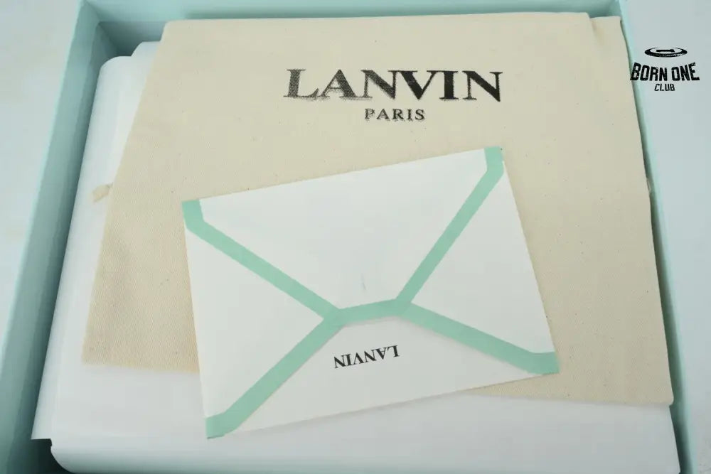Lanvin Curb Sneakers Blue Gray