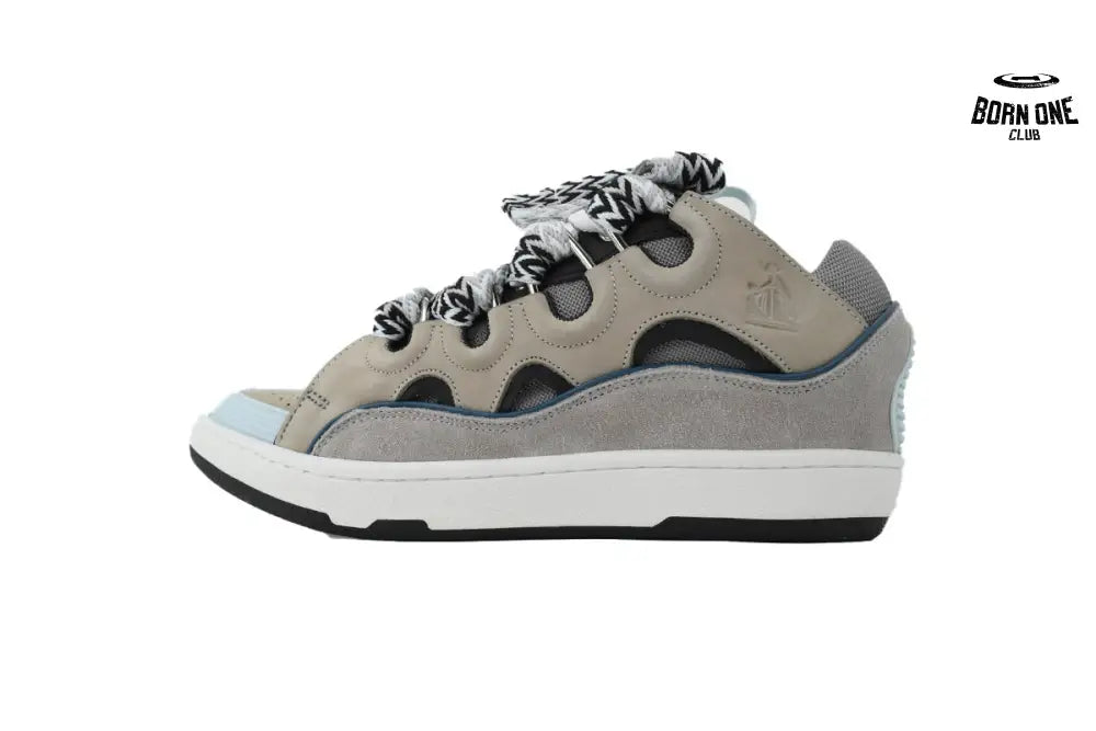 Lanvin Curb Sneakers Blue Gray