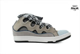 Lanvin Curb Sneakers Blue Gray
