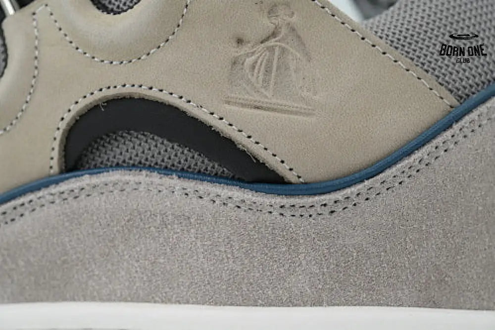 Lanvin Curb Sneakers Blue Gray