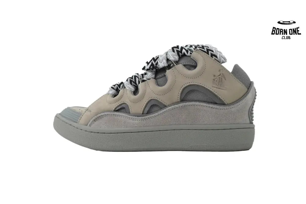 Lanvin Curb Sneakers Gray