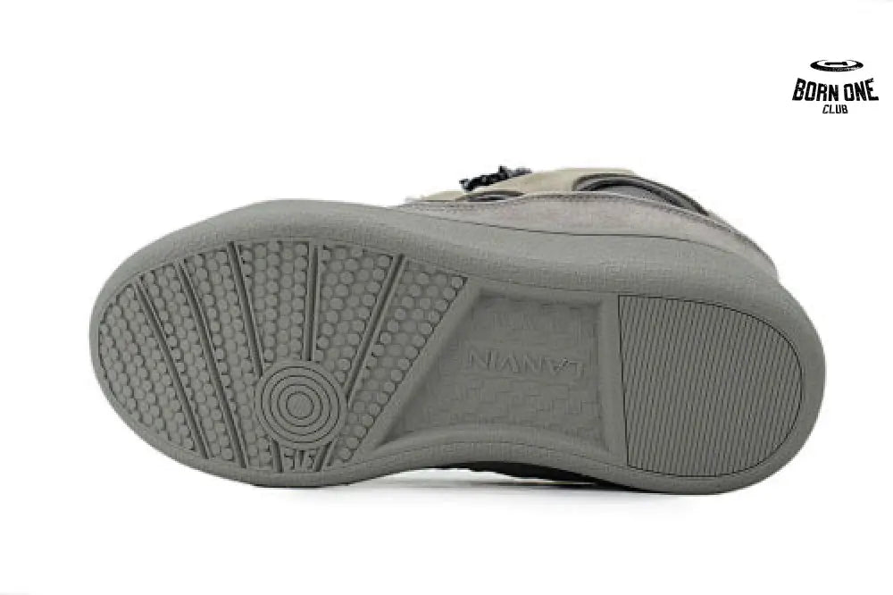 Lanvin Curb Sneakers Gray