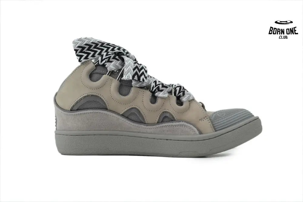 Lanvin Curb Sneakers Gray