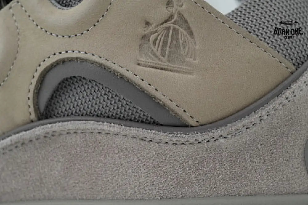 Lanvin Curb Sneakers Gray