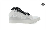 Lanvin Curb Sneakers White
