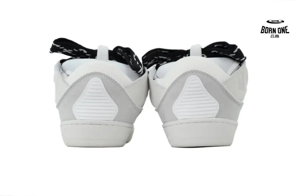 Lanvin Curb Sneakers White