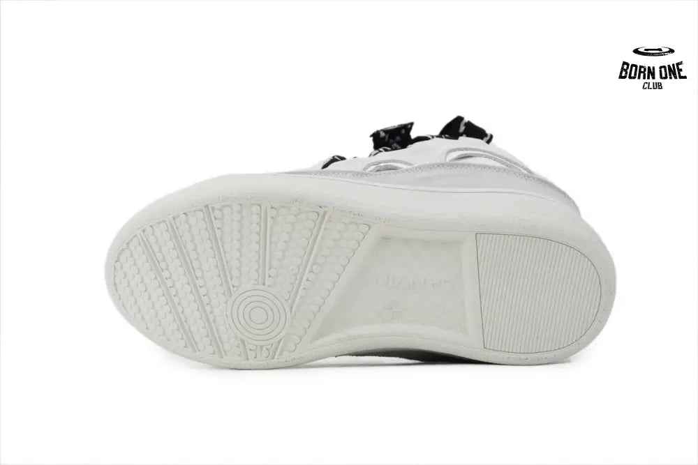 Lanvin Curb Sneakers White