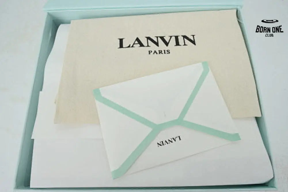 Lanvin Curb Sneakers White