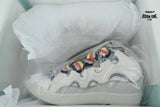 Lanvin Curb Sneakers White Ribbon