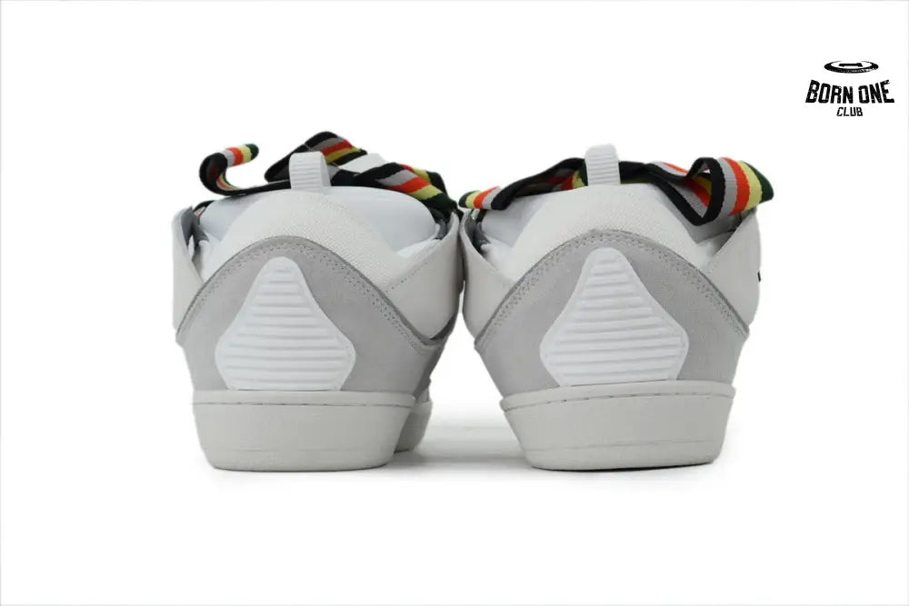 Lanvin Curb Sneakers White Ribbon