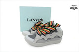 Lanvin Curb Sneakers White Ribbon