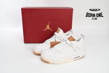 Levis x Air Jordan 4 White AO2571-100