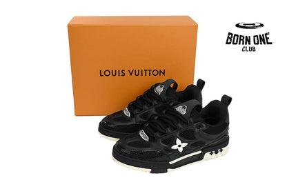 Louis Vuitton LV Skate Sneaker Black White 1AARR2