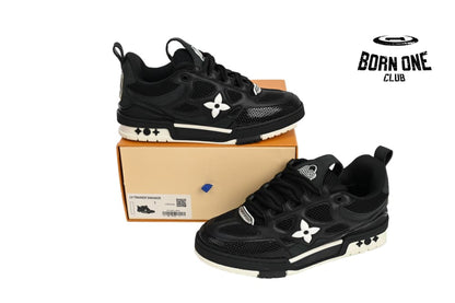 Louis Vuitton LV Skate Sneaker Black White 1AARR2