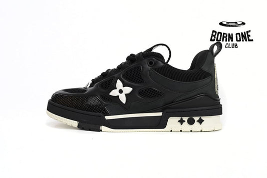 Louis Vuitton LV Skate Sneaker Black White 1AARR2