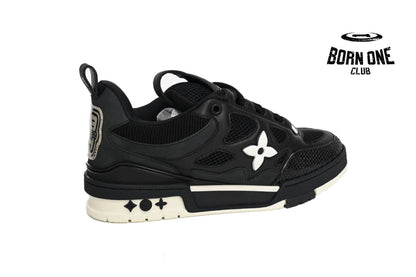 Louis Vuitton LV Skate Sneaker Black White 1AARR2