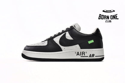 Louis Vuitton x Nike Air Force 1 Low By Virgil Abloh White Black