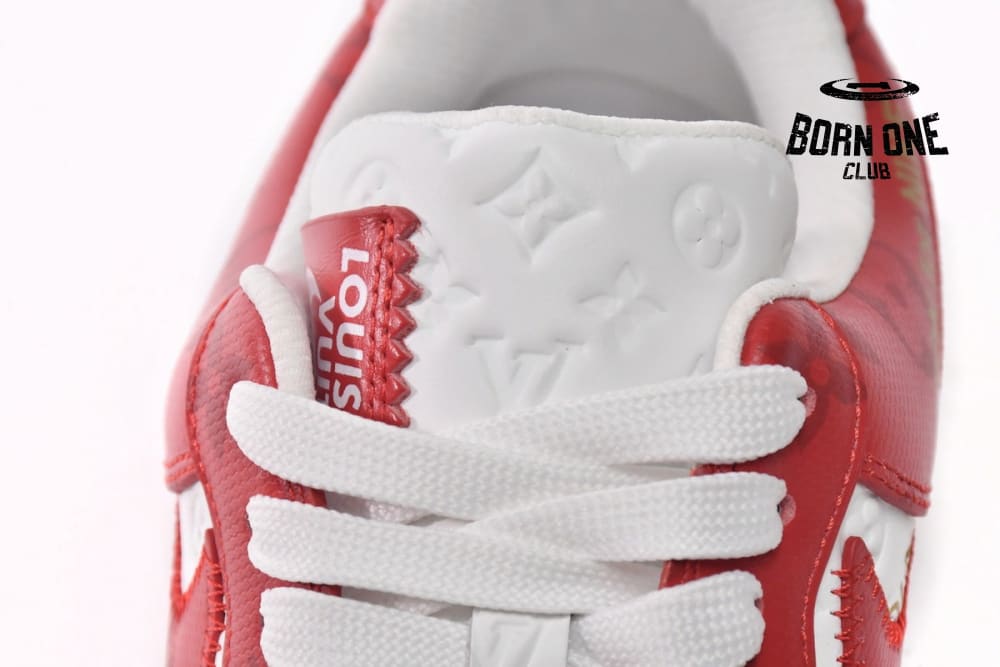 Louis Vuitton x Nike Air Force 1 Low By Virgil Abloh White Red