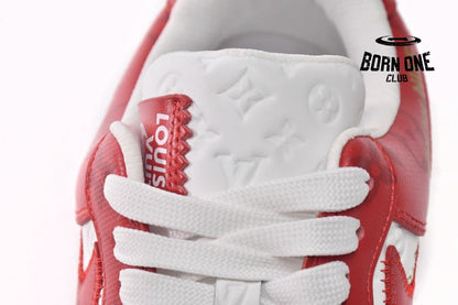 Louis Vuitton x Nike Air Force 1 Low By Virgil Abloh White Red
