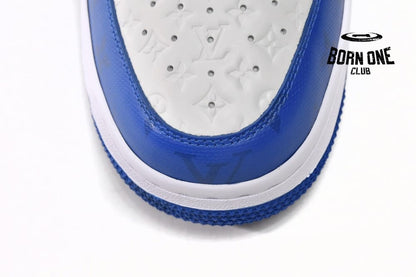 Louis Vuitton x Nike Air Force 1 Low By Virgil Abloh White Royal
