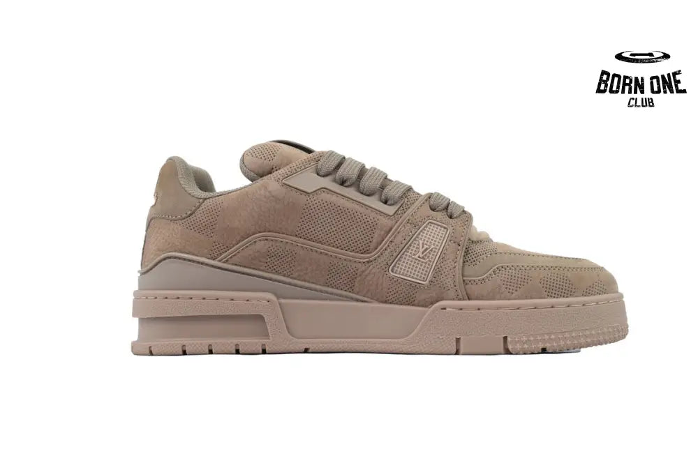 Louis Vuitton Trainer Brown Small Embossing